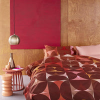 Dutch Design Redwood Red dekbedovertrek rood NL Lits-jumeaux (240 x 200/220 cm)