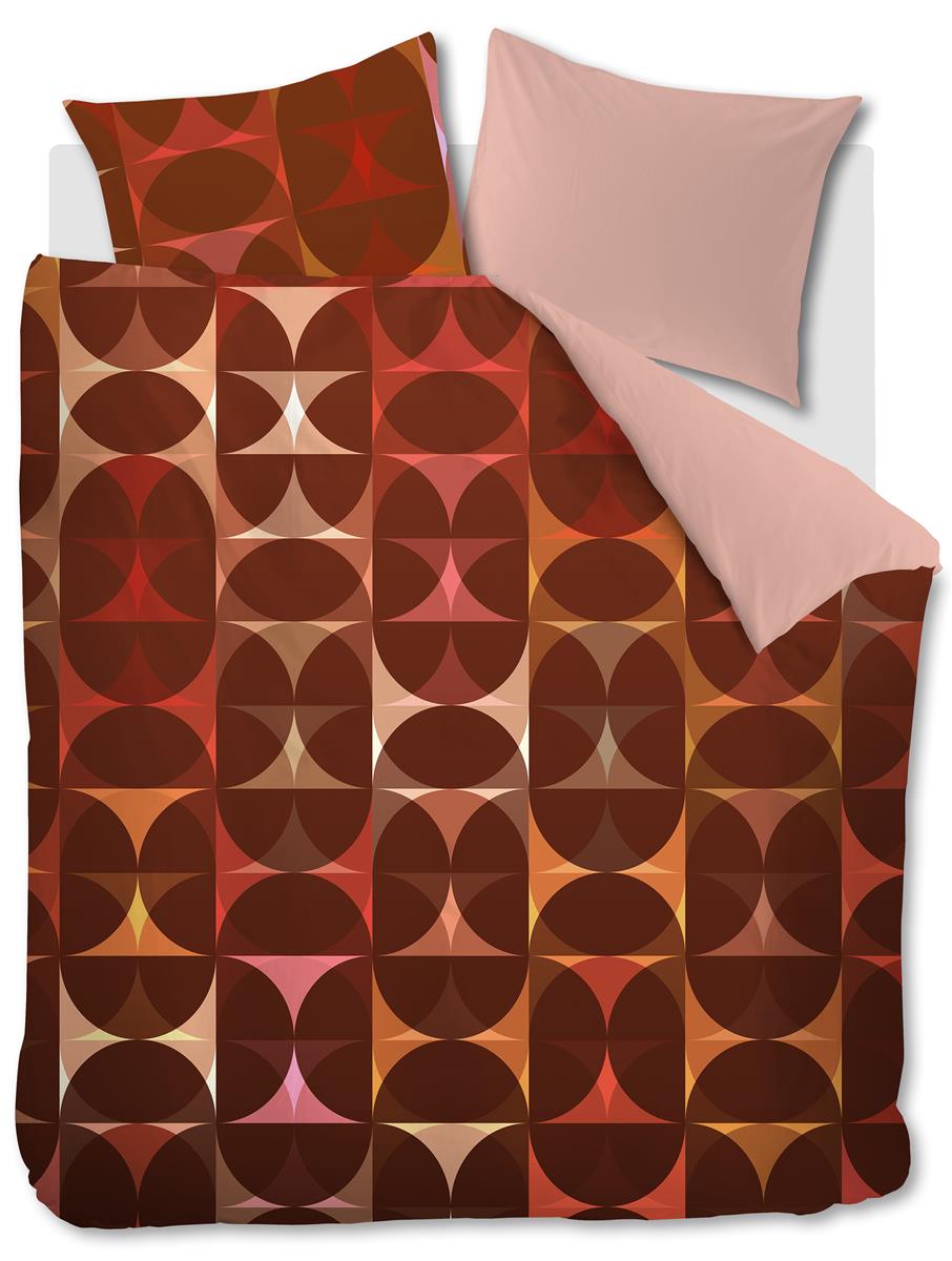 Foto van een Beddinghouse Dutch Design Redwood Dekbedovertrek - Lits-Jumeaux - 240x200/220 - Rood ean nummer: 8719931695545