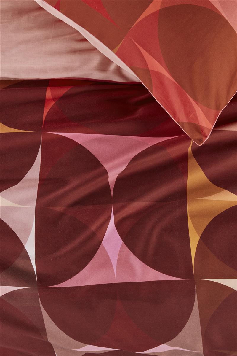 Dutch Design Redwood Red dekbedovertrek rood NL Lits-jumeaux (240 x 200/220 cm)
