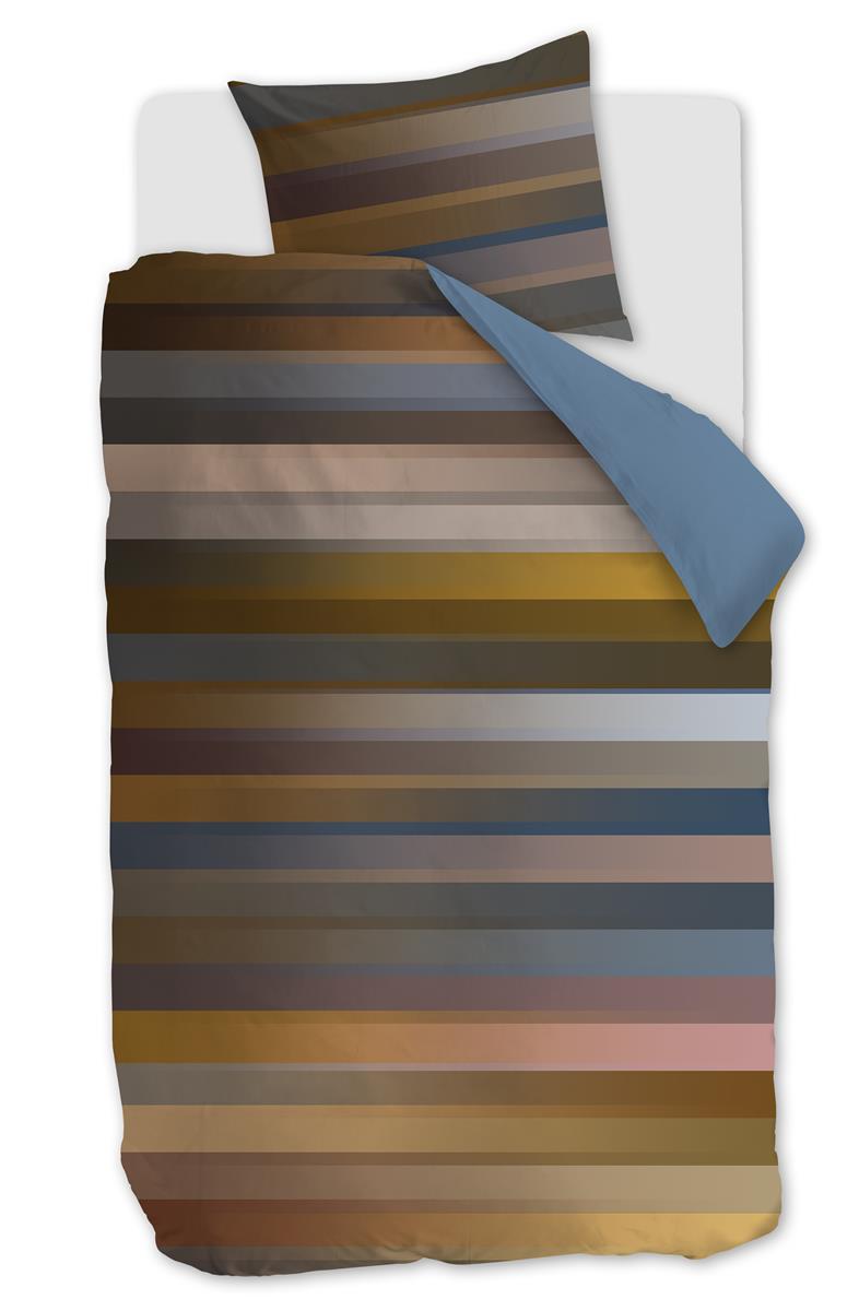 Foto van een Beddinghouse Dutch Design Bombay Dekbedovertrek - Eenpersoons - 140x200/220 - Bruin ean nummer: 8719931696122