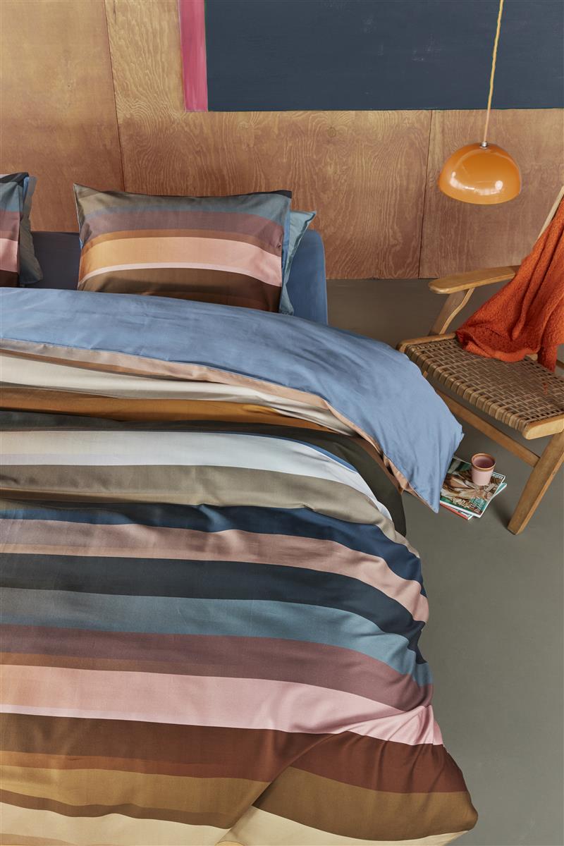 Foto van een Beddinghouse Dutch Design Bombay Dekbedovertrek - Eenpersoons - 140x200/220 - Bruin ean nummer: 8719931696122