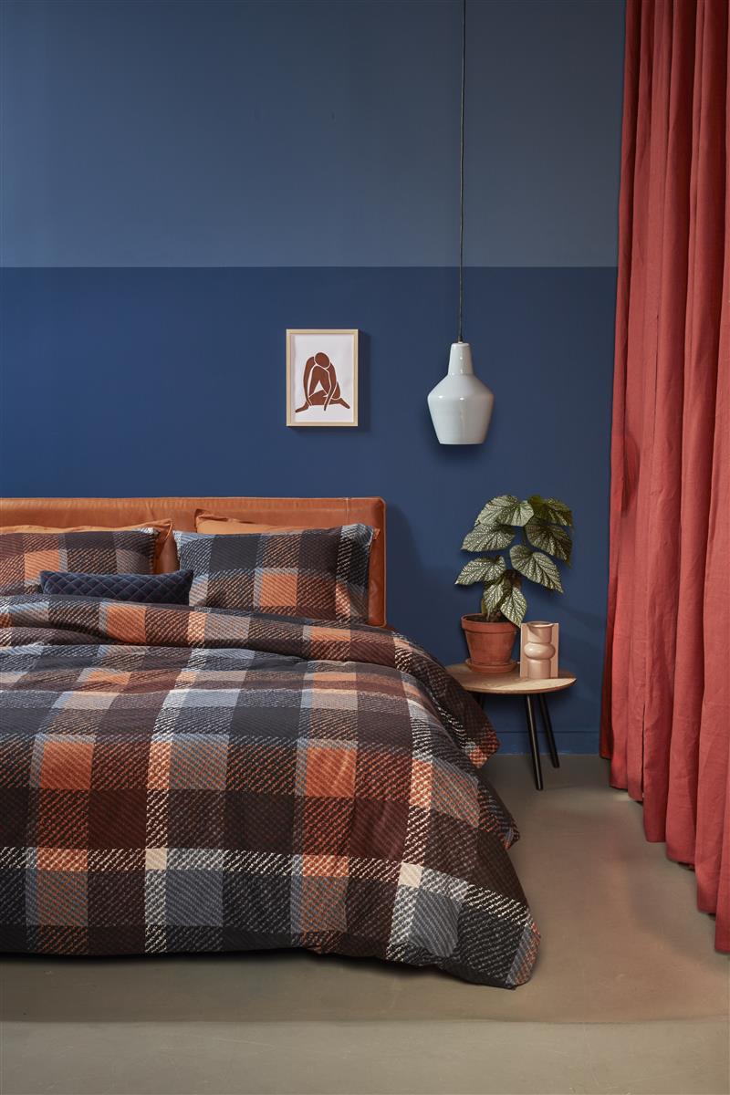 Beddinghouse Marnix Blue dekbedovertrek blauw NL 2 persoons (200 x 200/220 cm)