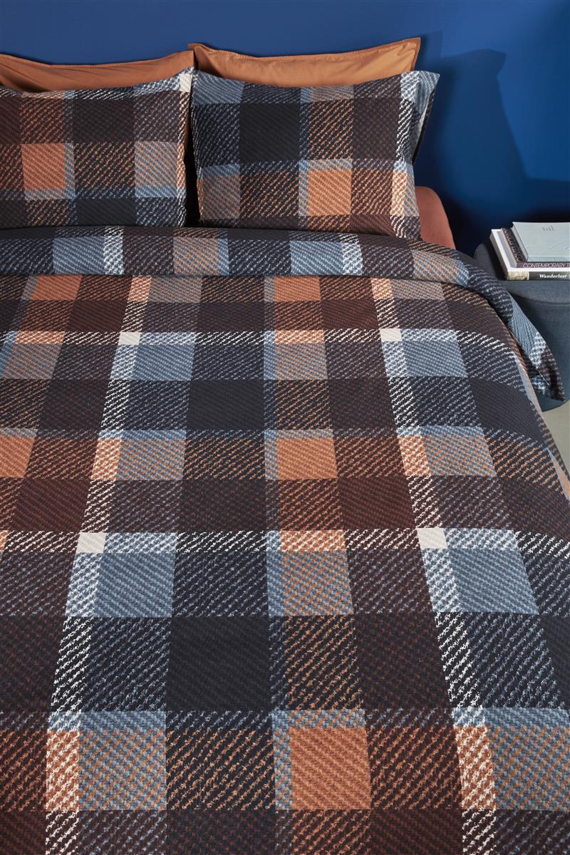 Beddinghouse Marnix Blue dekbedovertrek blauw NL 2 persoons (200 x 200/220 cm)