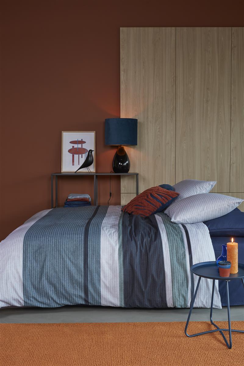 Beddinghouse Raya Blue dekbedovertrek blauw NL 1 persoons (140 x 200/220cm)