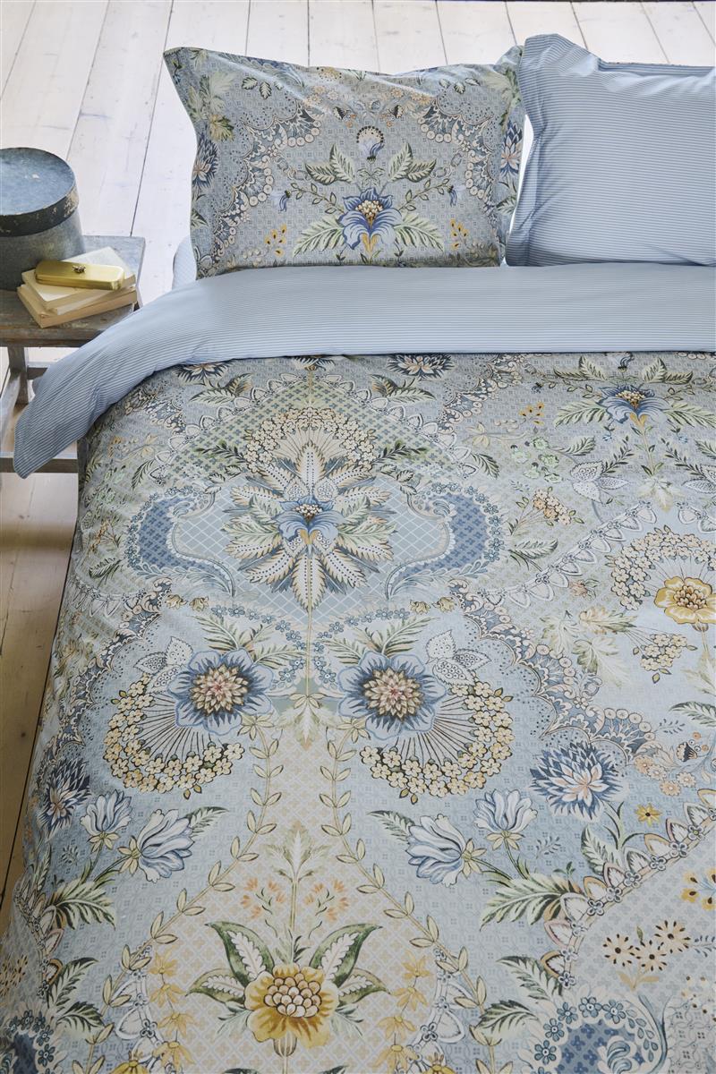 Pip Studio Saluti Grandi Blue dekbedovertrek blauw NL 1 persoons (140 x 200/220cm)