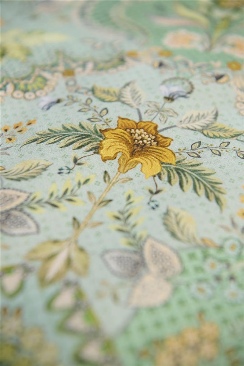 Pip Studio Saluti Picolli Green dekbedovertrek groen NL 1 persoons (140 x 200/220cm)