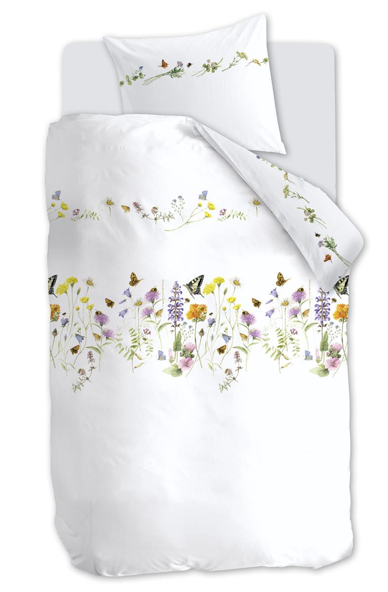 Foto van een Marjolein Bastin Butterfly Paradise Dekbedovertrek - zonder kussensloop - Eenpersoons - 140x200/220 - Multi ean nummer: 8719931774561