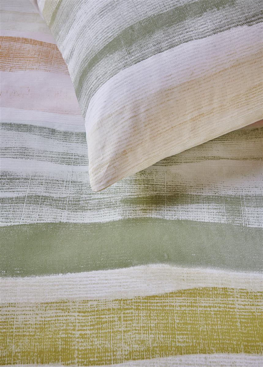 Foto van een Ariadne At Home by Beddinghouse Colour Palette Dekbedovertrek - zonder kussensloop - Eenpersoons - 140x200/220 - Groen ean nummer: 8719931783037