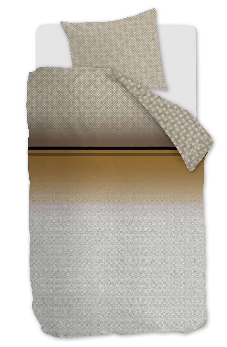Foto van een Beddinghouse Persimmon Dekbedovertrek - Eenpersoons - 140x200/220 - Bruin ean nummer: 8719931791292