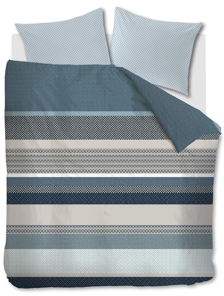 Beddinghouse Lennart Blue dekbedovertrek blauw zonder kussensloop