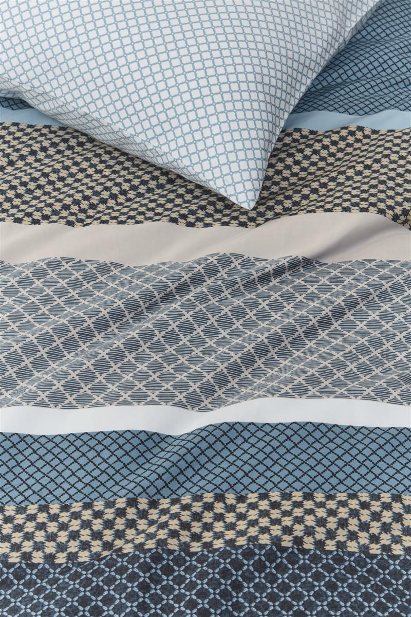 Beddinghouse Lennart Blue dekbedovertrek blauw NL 2 persoons (200 x 200/220 cm)