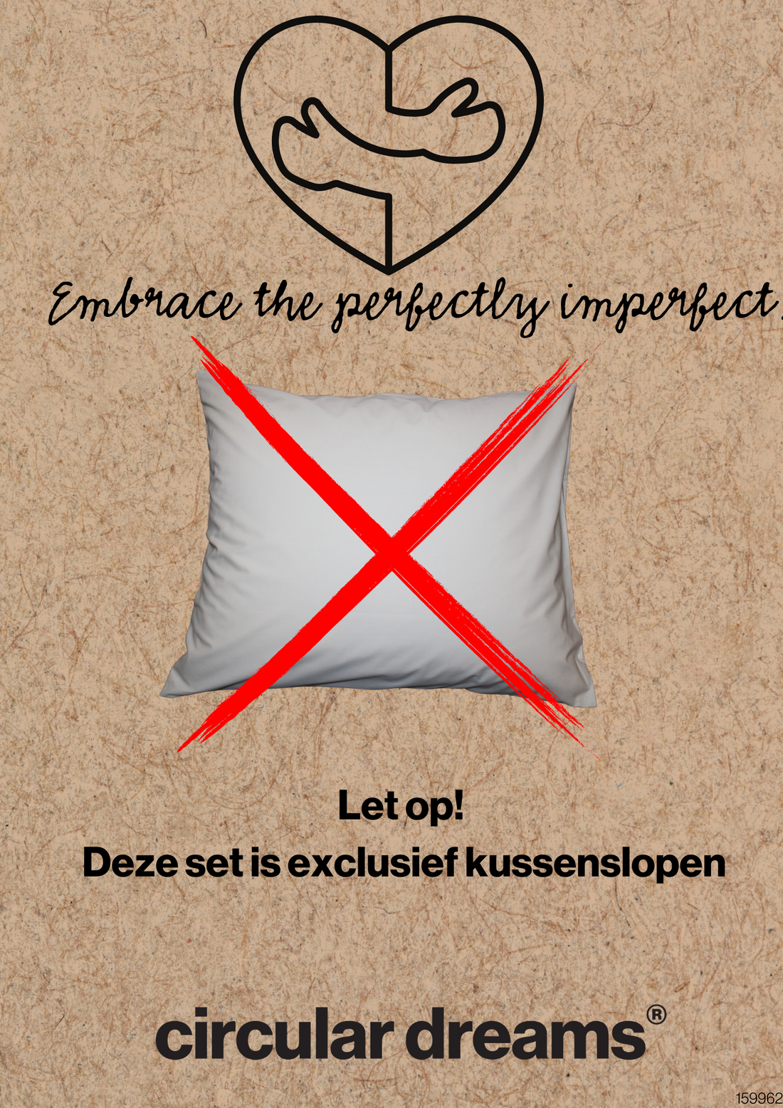 Beddinghouse Kian Green dekbedovertrek groen NL 1 persoons (140 x 200/220cm)