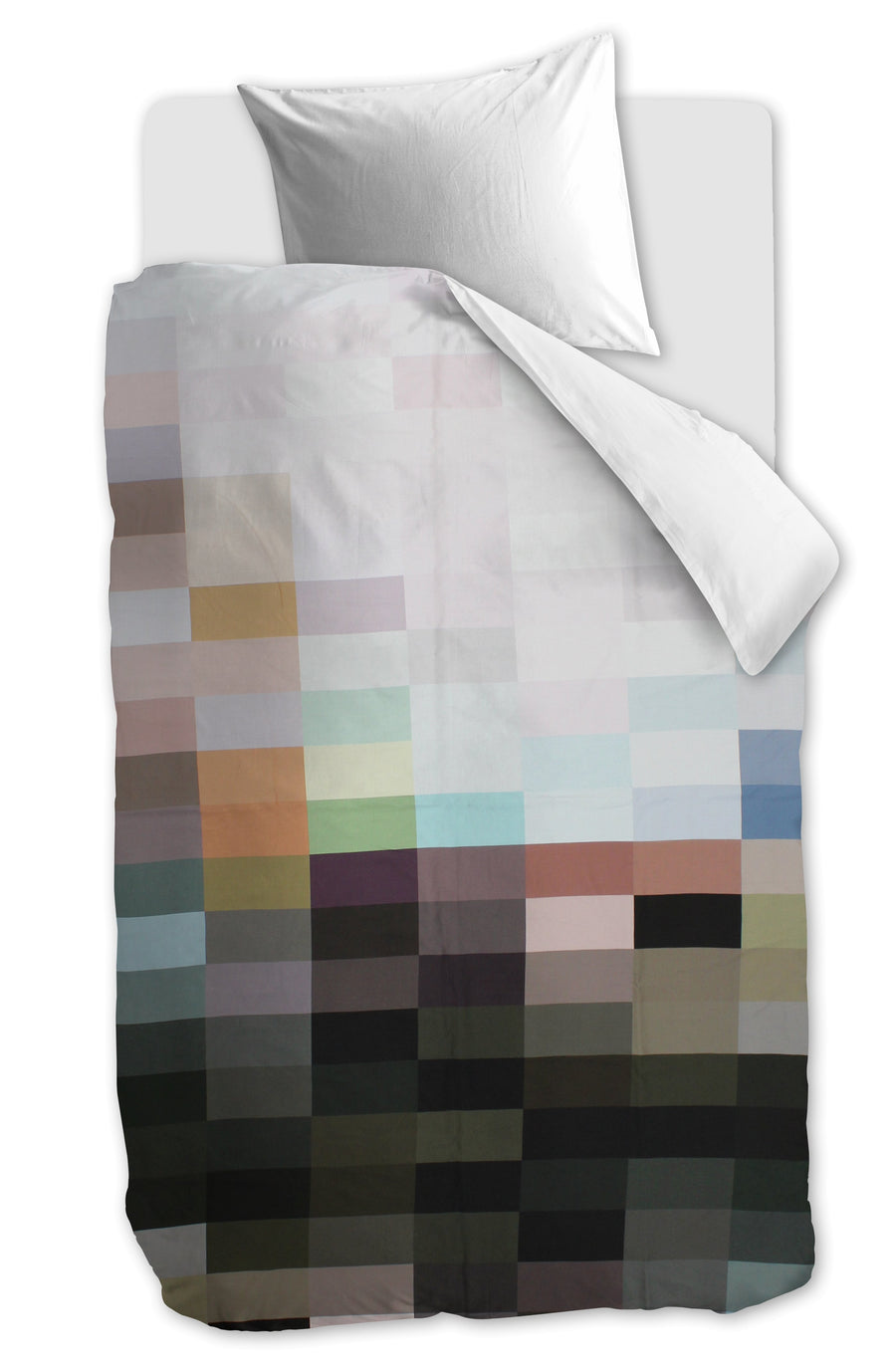 Covers&Co Shazia dekbedovertrek bruin zonder kussensloop - Circular Dreams