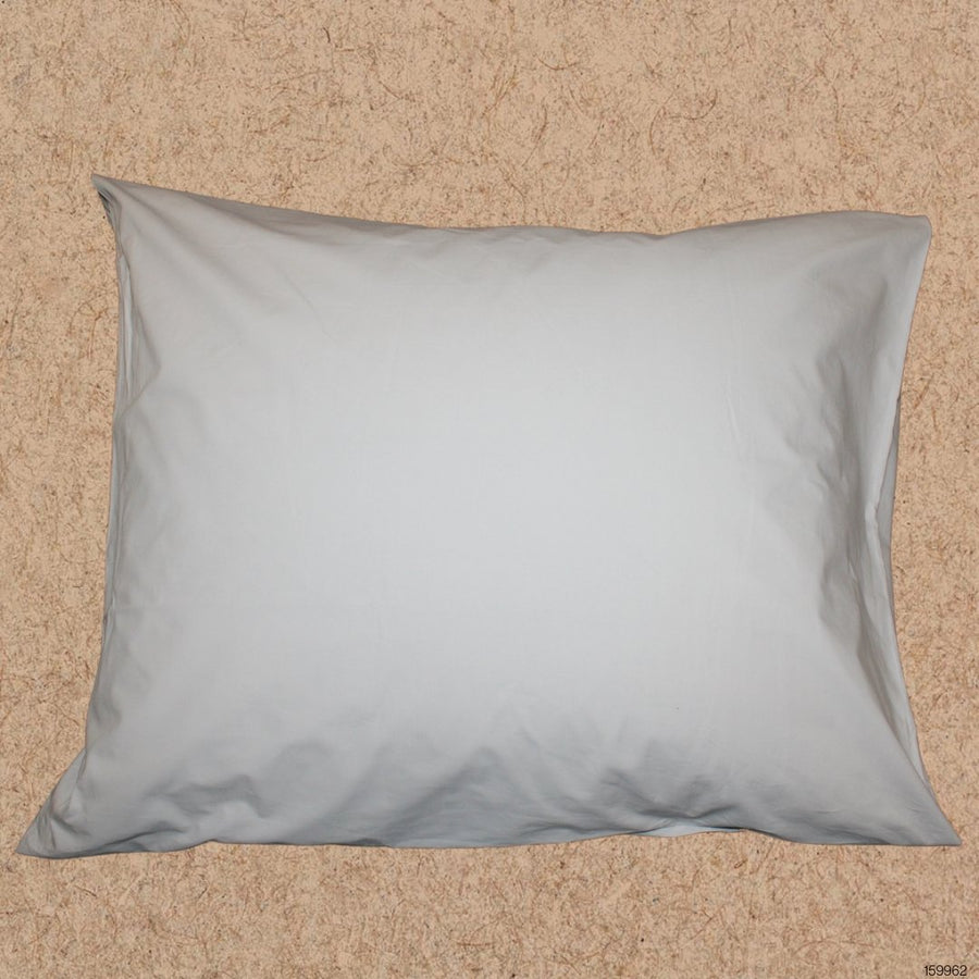 Kussensloop grijs 100% katoen percale 60cm (Breedte) X 70cm (Lengte) - Circular Dreams