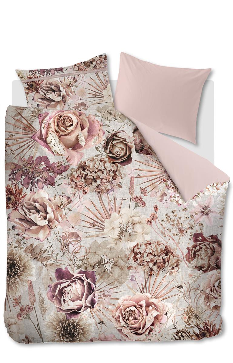 Rivièra Maison Faded Flower Multi dekbedovertrek roze zonder kussensloop - Circular Dreams