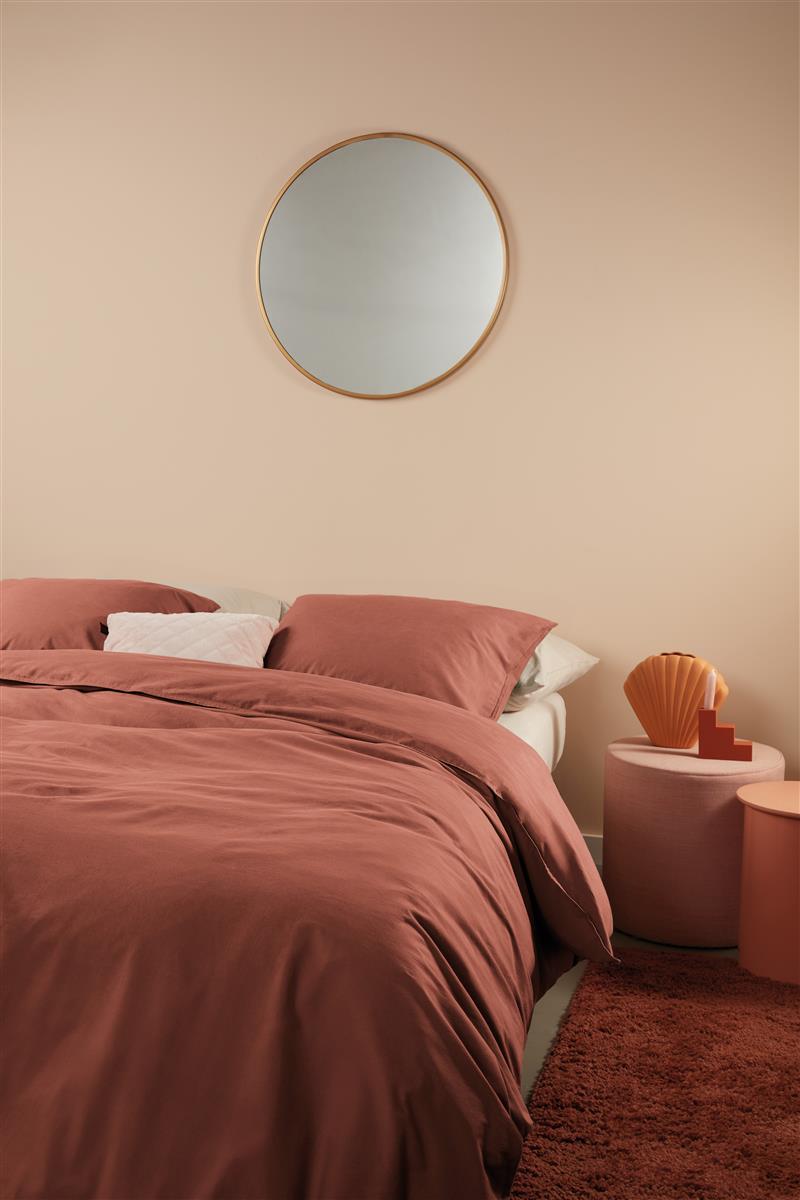 Beddinghouse Organic Basic Terra dekbedovertrek terra zonder kussensloop - Circular Dreams