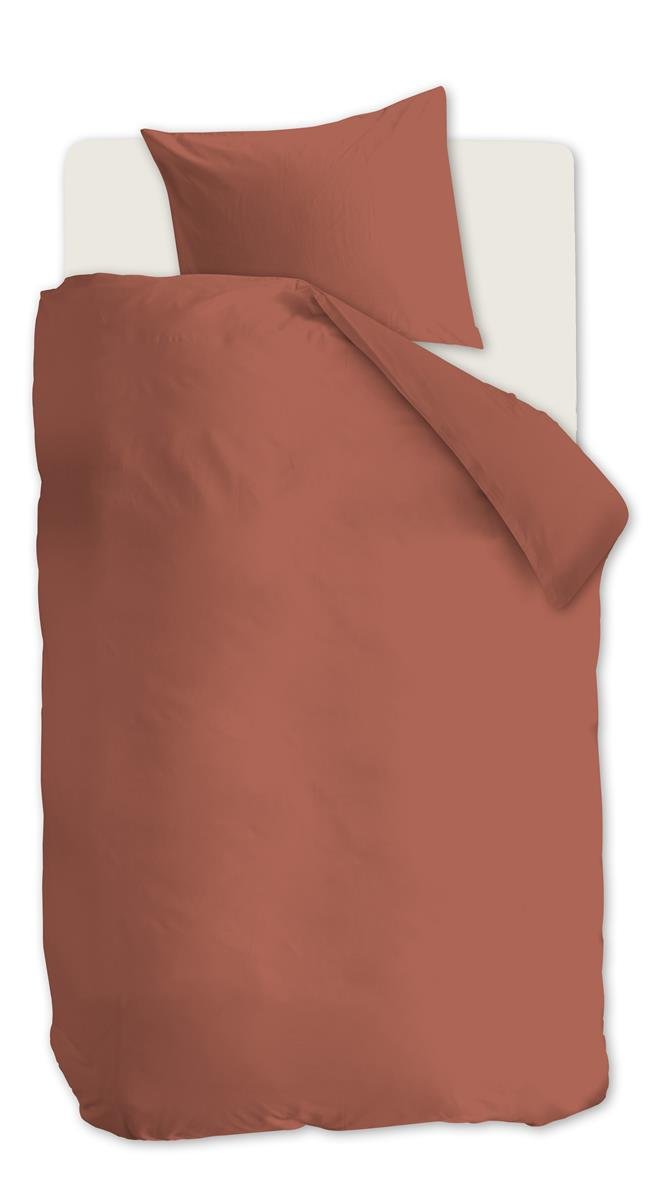 Beddinghouse Organic Basic Terra dekbedovertrek terra zonder kussensloop - Circular Dreams