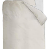 Ambiante Cotton Uni Off-White dekbedovertrek wit zonder kussensloop - Circular Dreams