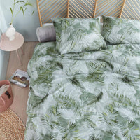Beddinghouse Easy Breezy Green dekbedovertrek groen zonder kussensloop - Circular Dreams