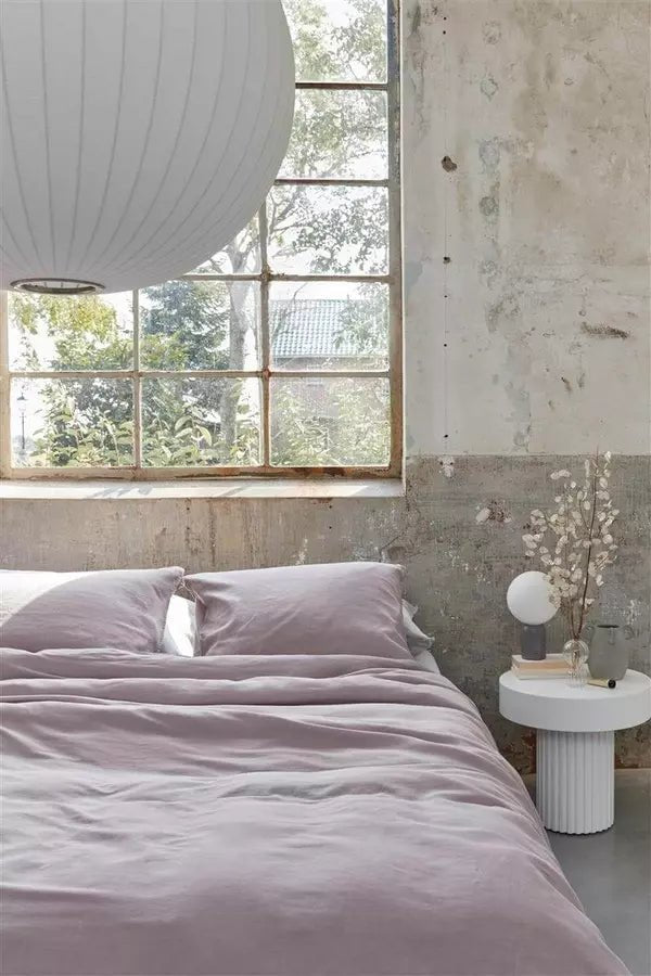 VT Wonen Earth lila dekbedovertrek roze - Circular Dreams