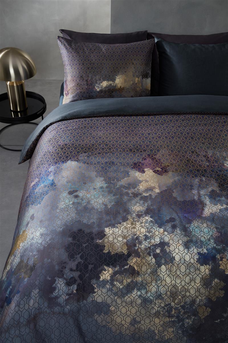 Kardol Metamorphose Blue dekbedovertrek blauw - Circular Dreams