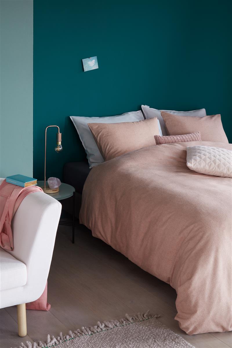 Beddinghouse Frost Soft Pink dekbedovertrek roze - Circular Dreams