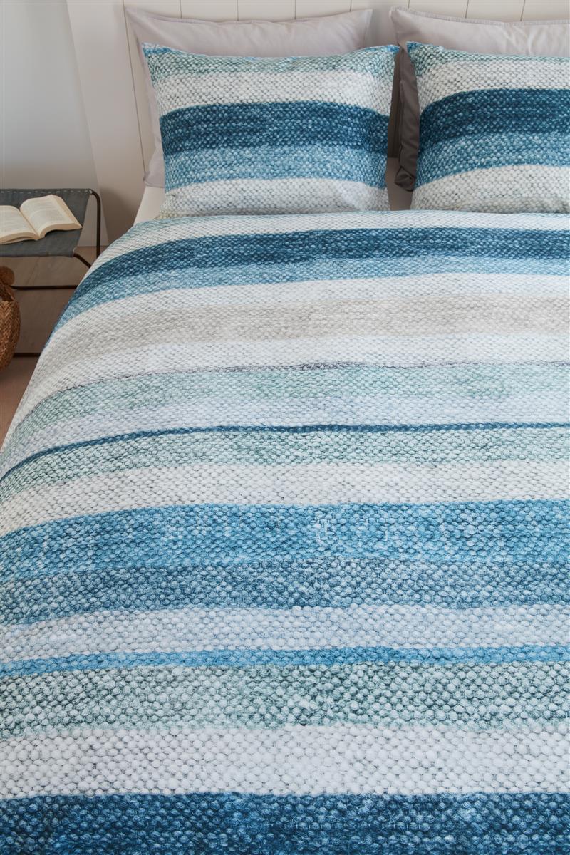 Ariadne at Home Colour Blush Blue dekbedovertrek blauw - Circular Dreams