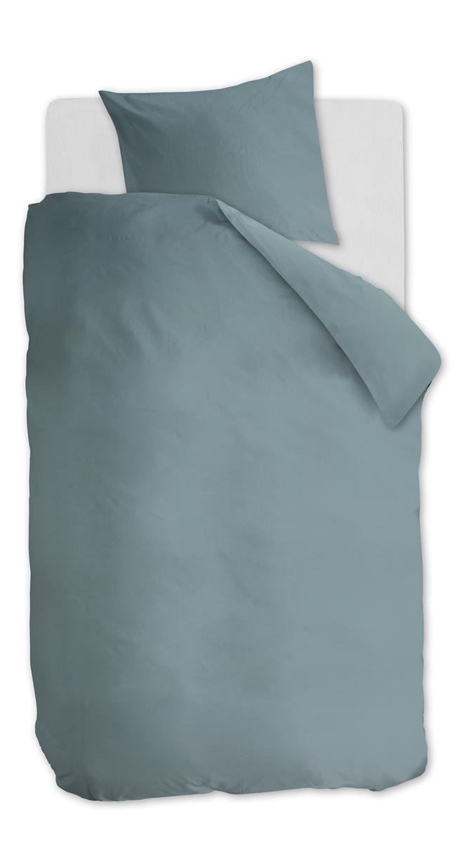 Ambiante Cotton Uni dekbedovertrek groen - Circular Dreams