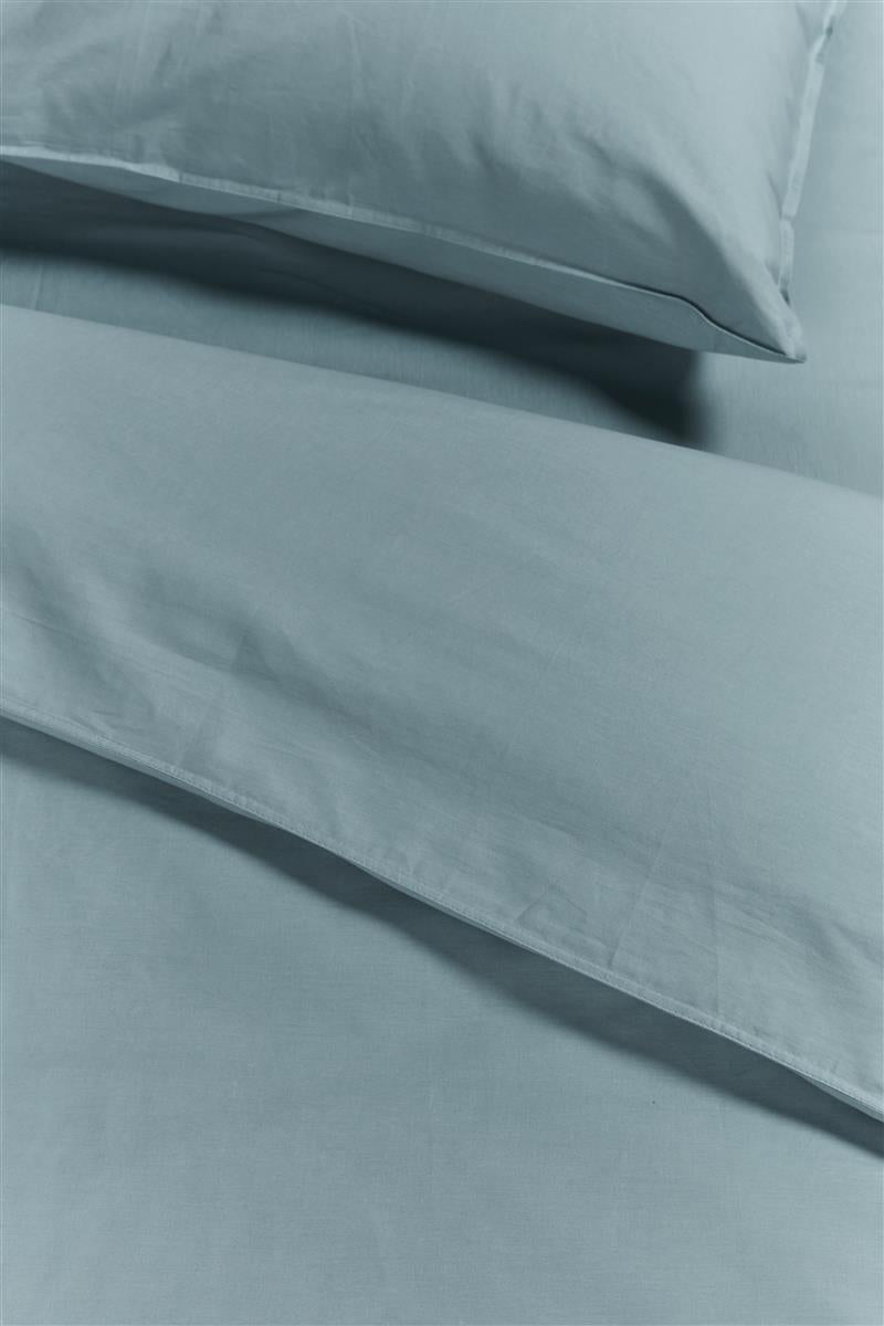 Ambiante Cotton Uni dekbedovertrek groen - Circular Dreams