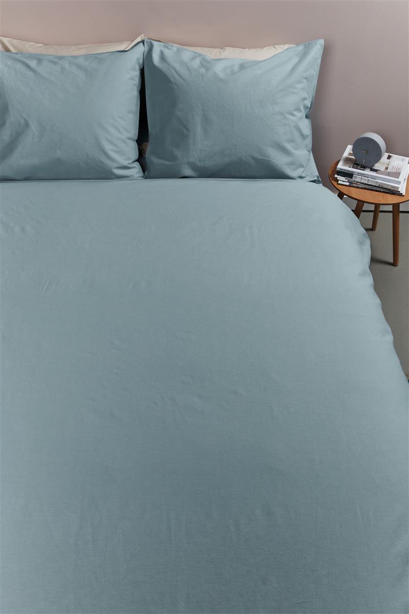 Ambiante Cotton Uni dekbedovertrek groen - Circular Dreams