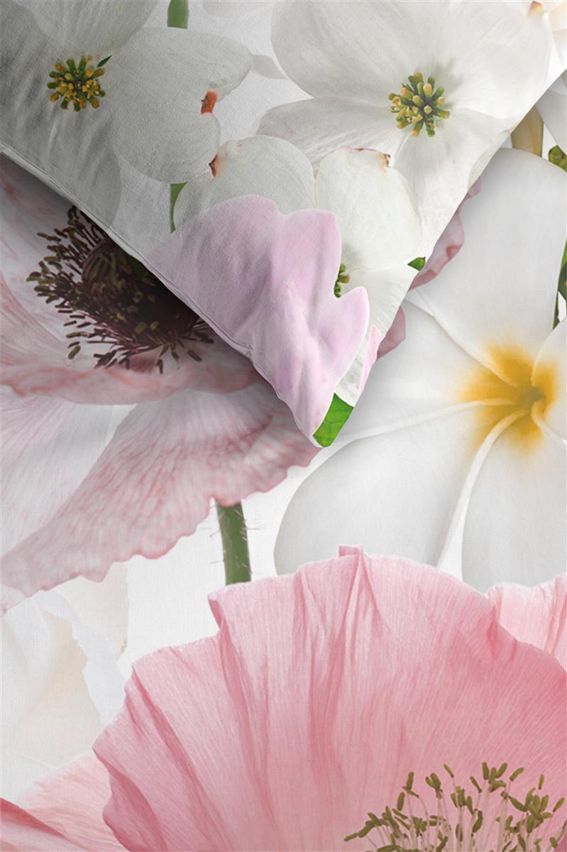 Ambiante Rosella Pink dekbedovertrek roze - Circular Dreams