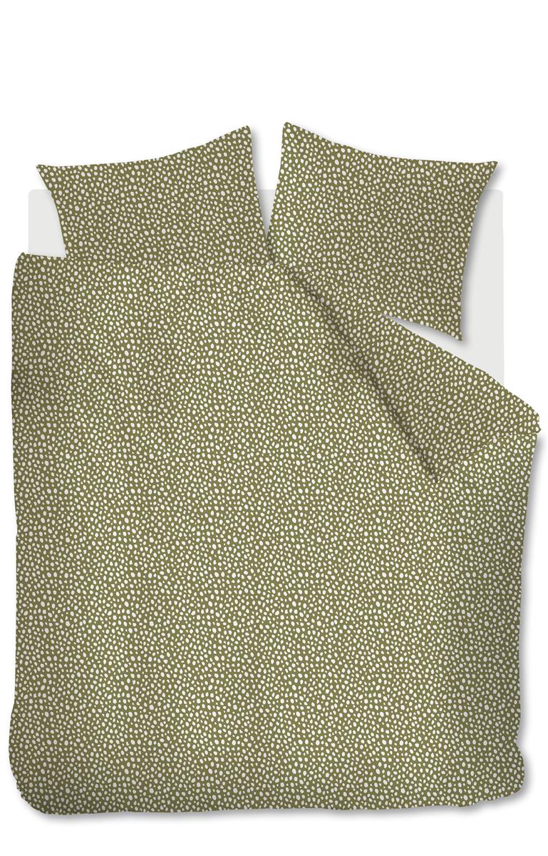 Ambiante Harley Olive Green dekbedovertrek groen - Circular Dreams