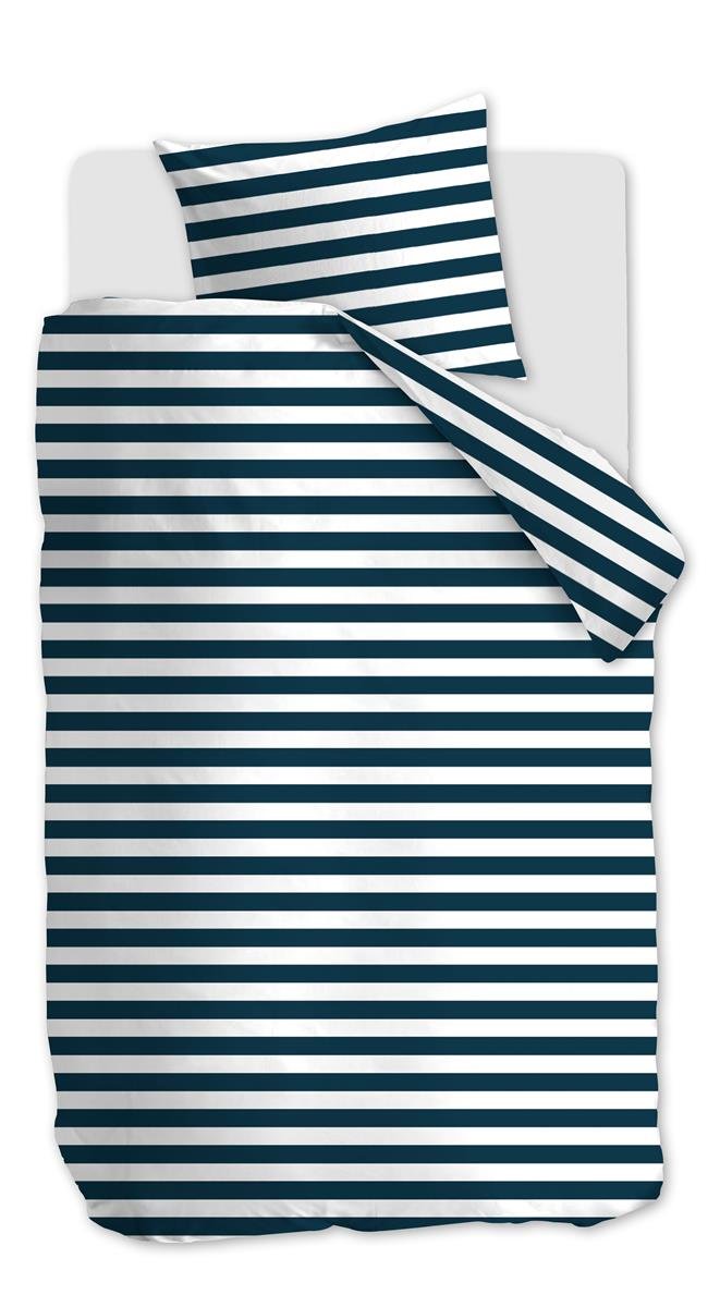 Ambiante Orsin dark blue dekbedovertrek blauw - Circular Dreams