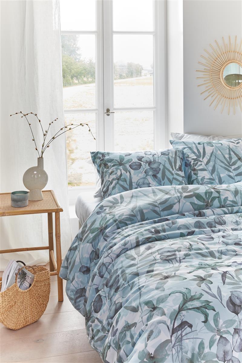 Beddinghouse Sombra blue grey dekbedovertrek blauw - Circular Dreams
