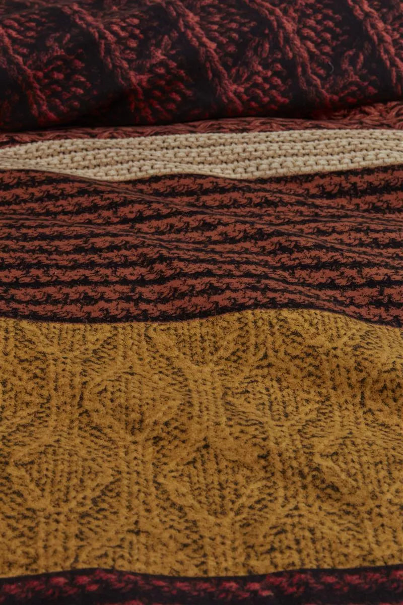 Beddinghouse Lowie Terra dekbedovertrek terra NL 1 persoons (140 x 200/220cm)