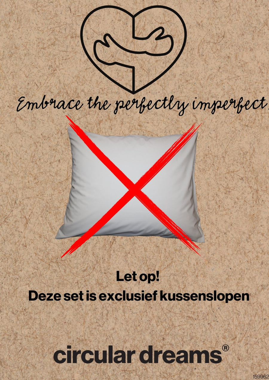 vtwonen Happy Bed dekbedovertrek wit zonder kussensloop - Circular Dreams
