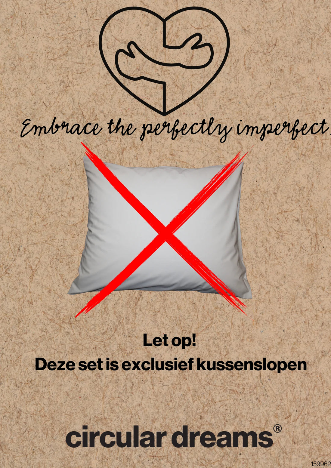 Kardol Aspiration Green dekbedovertrek groen zonder kussensloop - Circular Dreams