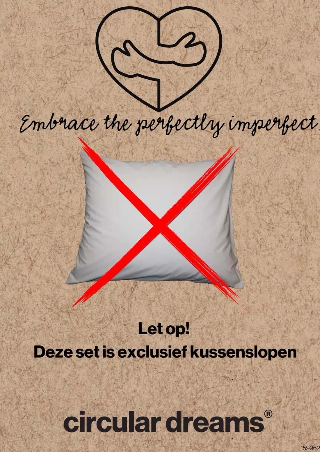 Snoozig Doreen Green dekbedovertrek groen NL 2 persoons (200 x 200/220 cm)