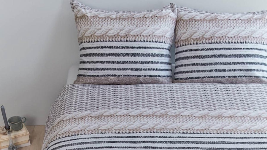 Ariadne at Home Embrace Natural dekbedovertrek beige - Circular Dreams