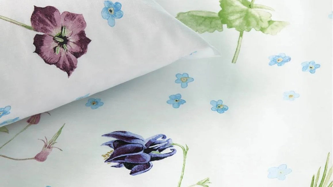 Marjolein Bastin Forget Me Not dekbedovertrek wit - Circular Dreams