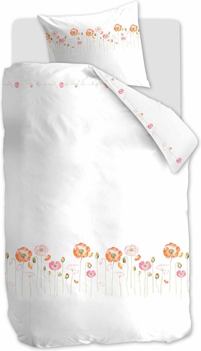 Marjolein Bastin Field Bouquet dekbedovertrek wit - Circular Dreams
