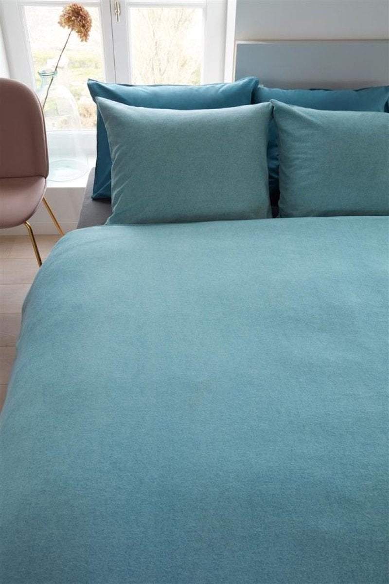 Beddinghouse Frost Blue dekbedovertrek blauw - Circular Dreams