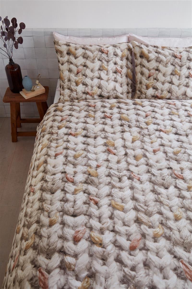 Ariadne at Home Purely dekbedovertrek Beige - Circular Dreams
