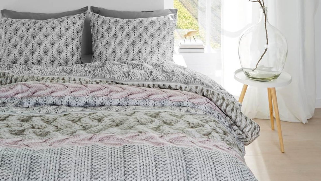 Snoozig Cardiff Soft Pink dekbedovertrek roze